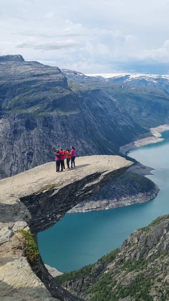 Hiking in Norway was on my list from years. We were wiser to enjoy the journey on these hikes rather just the end. Had an incredible family time :) #reflection #sometimesitsmentalgame