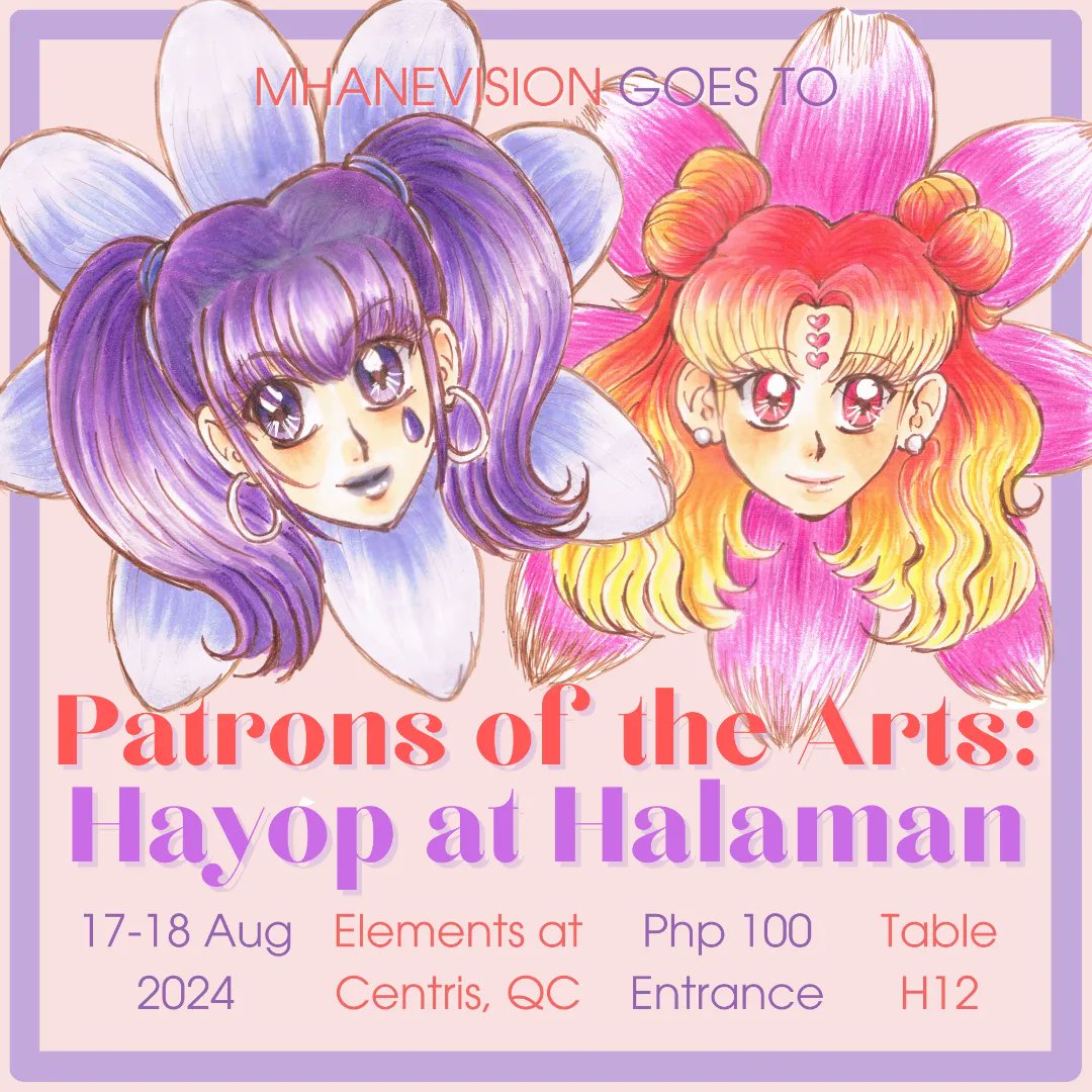 mhanevision's tweet photo. Just 2 sleeps away before the much anticipated @PatronsOTArts Hayop at Halaman! Please drop by Elements at Centris if you can this weekend and support local art! 

Also, new floral/fruity swag at Table H12! And free Nox and Lumen stickers!See you all soon!

#artph https://t.co/4zkk3H1VPs