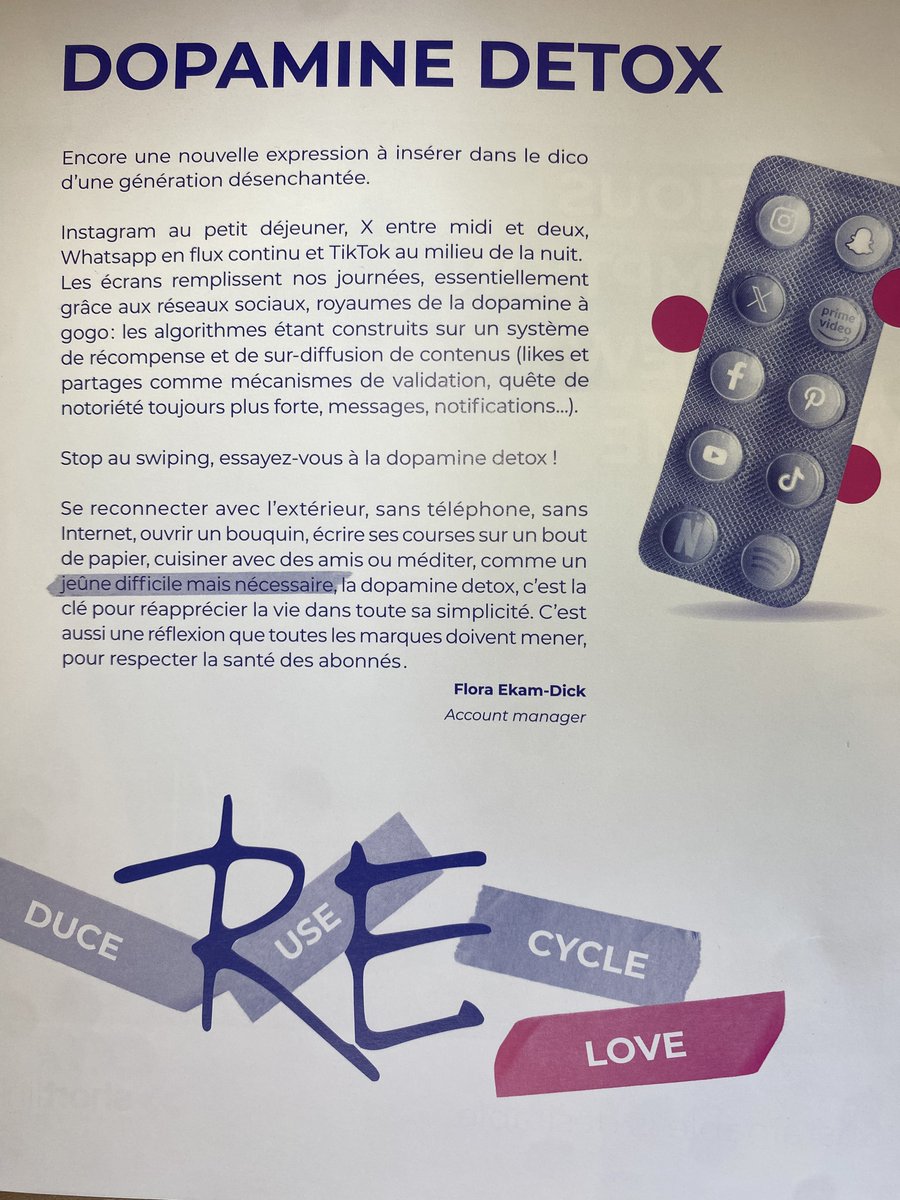 #DopamineDetox
Justesse de propos from <a href="/ShortlinksTwit/">Shortlinks</a> 

Exit les algorithmes hasardeux et place au Matchmaker, en chair et en os.
La personne que vous cherchez est chez Begin, laisser votre matchmaker vous la présenter.#AgenceDeRencontresModerne
#DigitalDetox #Dating #Rencontres