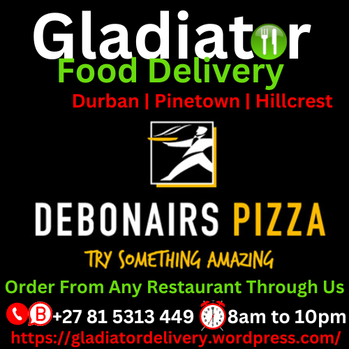 GladiatorEats's tweet photo. Feeling hungry ? We deliver to your door. #Durban #Westville #Pinetown #Hillcrest Areas.
.
Call or WhatsApp Us.
.
#Ndlozi #FloydShivambu #GwazaMkhonto #Capitec #President #Zuma #MK #and #EFF #WestwoodMall #SandyCentre #Spur #Wimpy #Steers #KFC #Sarnia #Kloof #NewGermany https://t.co/vm3axuReDI