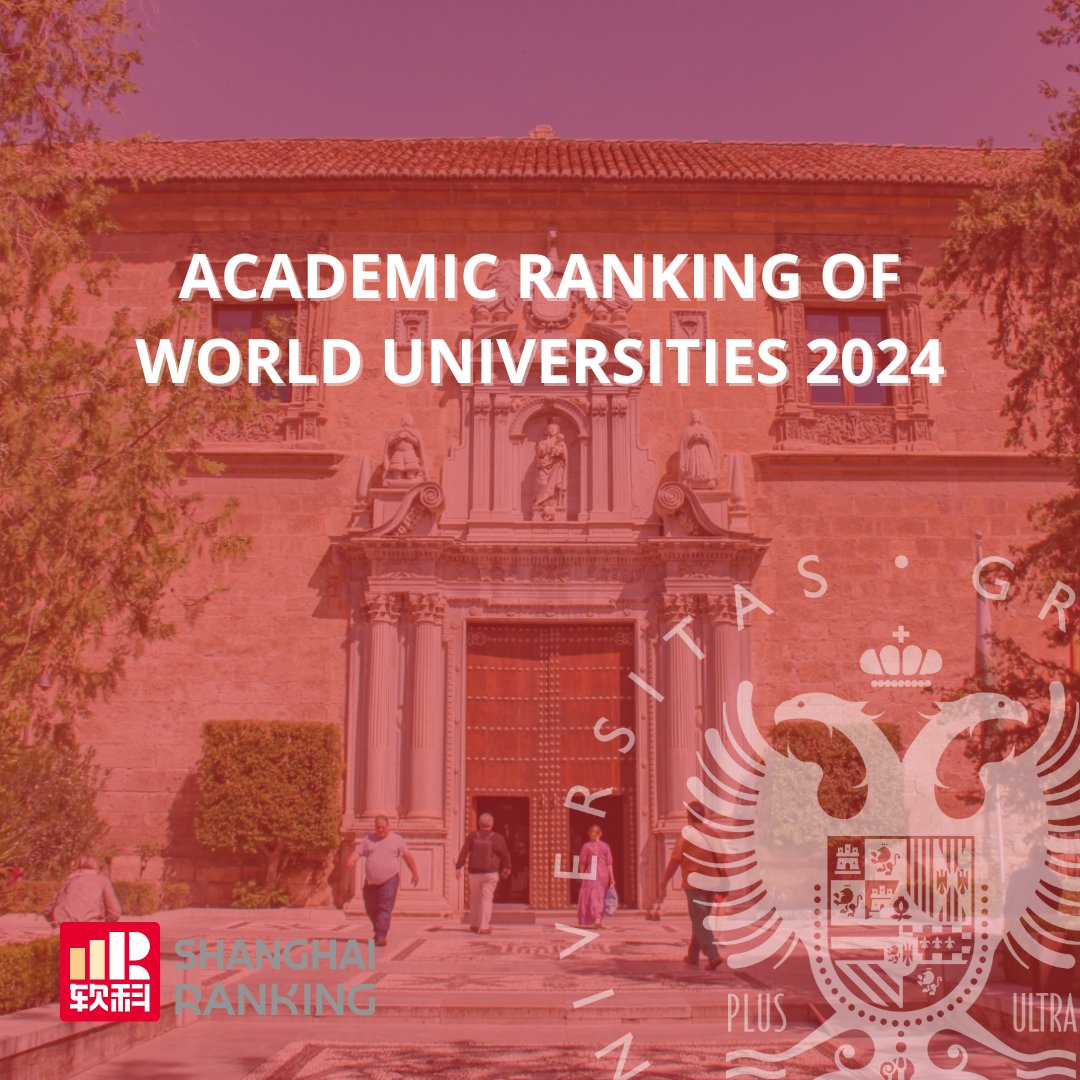 🎓La #UGR entre las mejores universidades de España en el Ranking de Shanghai #ARWU2024

👏🏼Ocupa la 3ª posición nacional y la 1ª de Andalucía. A nivel mundial, se sitúa la 313. ¡Gracias a toda la comunidad universitaria por este logro!

⬇️⬇️⬇️
canal.ugr.es/noticia/la-ult…

#OrgulloUGR