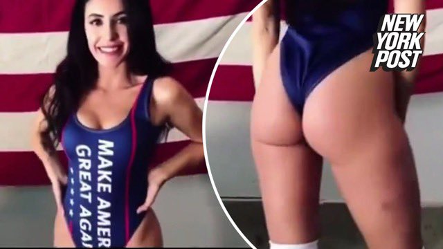 YOUR REACTION: Trump-backing Republican Florida Rep. Anna Paulina Luna (<a href="/realannapaulina/">Anna Paulina Luna</a>) says she’s not ashamed to have worn MAGA swimsuit, says, “I’m confirming that I have indeed worn swimsuits and you can tell I am biologically a woman,” she snarked on X with the hashtag