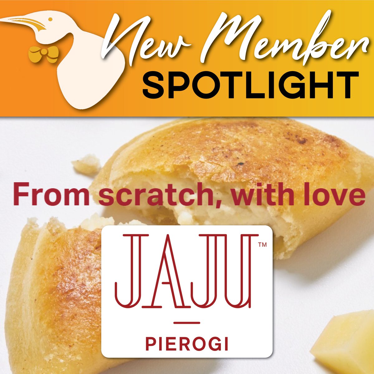 Jaju Pierogi are made from scratch using simple ingredients and a time-tested process that showcases recipes inspired by their grandfather (Jaju or dziadziu in Polish) 🥟Read more about the company's rich history at jajupierogi.com