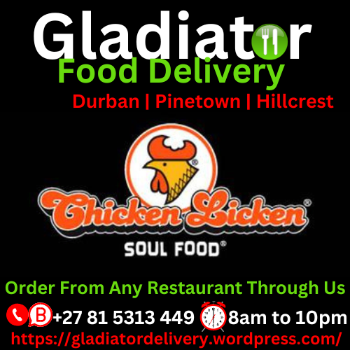 GladiatorEats's tweet photo. Feeling hungry ? We deliver to your door. #Durban #Westville #Pinetown #Hillcrest Areas.
.
Call or WhatsApp Us.
.
#Ndlozi #FloydShivambu #GwazaMkhonto #Capitec #President #Zuma #MK #and #EFF #WestwoodMall #SandyCentre #Spur #Wimpy #Steers #KFC #Sarnia #Kloof #NewGermany https://t.co/HZwNDP02VS