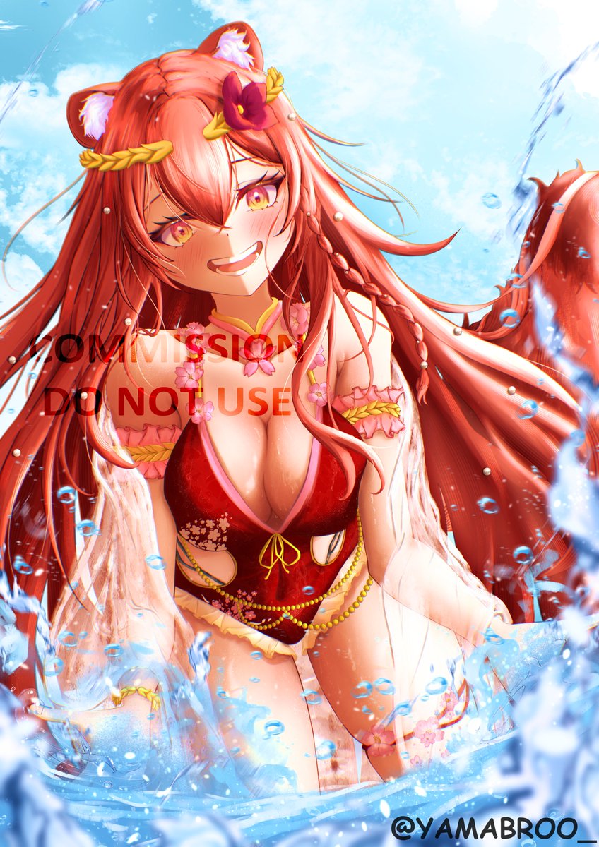 I was in charge of the illustration for Aika Morii's print !! 🫡🫡 

It's my first commission (and my first merch ig👀), and I'm very proud of it ! Please take a look 🫡