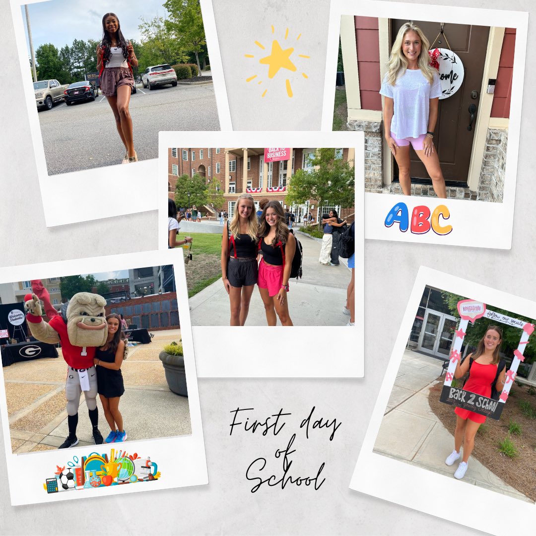 UGAGeorgettes's tweet photo. Happy first week of class!! We hope everyone had an amazing first day back!! ❤️🐾 #godawgs https://t.co/TXHOVYsdfF