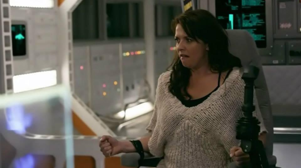 JosieMichelle87's tweet photo. Daily Dose of Space Milkshake 
Amanda makes some of the funniest faces in this movie. 
#AmandaTapping #SpaceMilkshake https://t.co/rN7otV4EHf