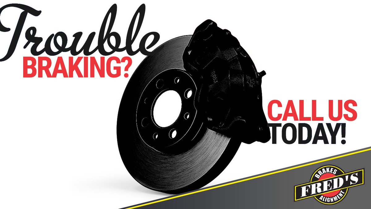 Stopping is just as important as going! Make sure your brakes are working properly! 

Visit us today! 
📱 (608) 784-6100
👉 fredsbrakeandalignment.com
