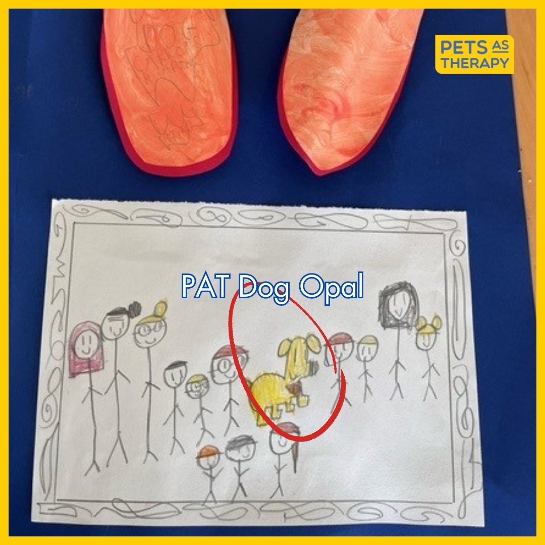 PetsAsTherapyUK's tweet photo. These cards were made by children in the resources class of a #SEN school. This class includes children with acute #autism, SEN and some non-verbal children ages 5-10
Why carrots? Because PAT Dog Opal loves carrots!๐๐พ
https://t.co/Lc2mECzws1
#PetsAsTherapy #Read2Dogs #R2D #Edu https://t.co/7c30cz0dfr