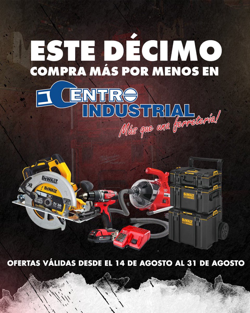 CIndustrialPa's tweet photo. 🔔 ¡𝗔𝗹𝗲𝗿𝘁𝗮 𝗱𝗲 𝗢𝗳𝗲𝗿𝘁𝗮𝘀 𝗱𝗲 𝗗𝗲́𝗰𝗶𝗺𝗼 𝗲𝗻 𝗖𝗲𝗻𝘁𝗿𝗼 𝗜𝗻𝗱𝘂𝘀𝘁𝗿𝗶𝗮𝗹❗ 🚨 
¡Corre antes de que se agoten, te esperamos! https://t.co/qhVtiTMZIQ