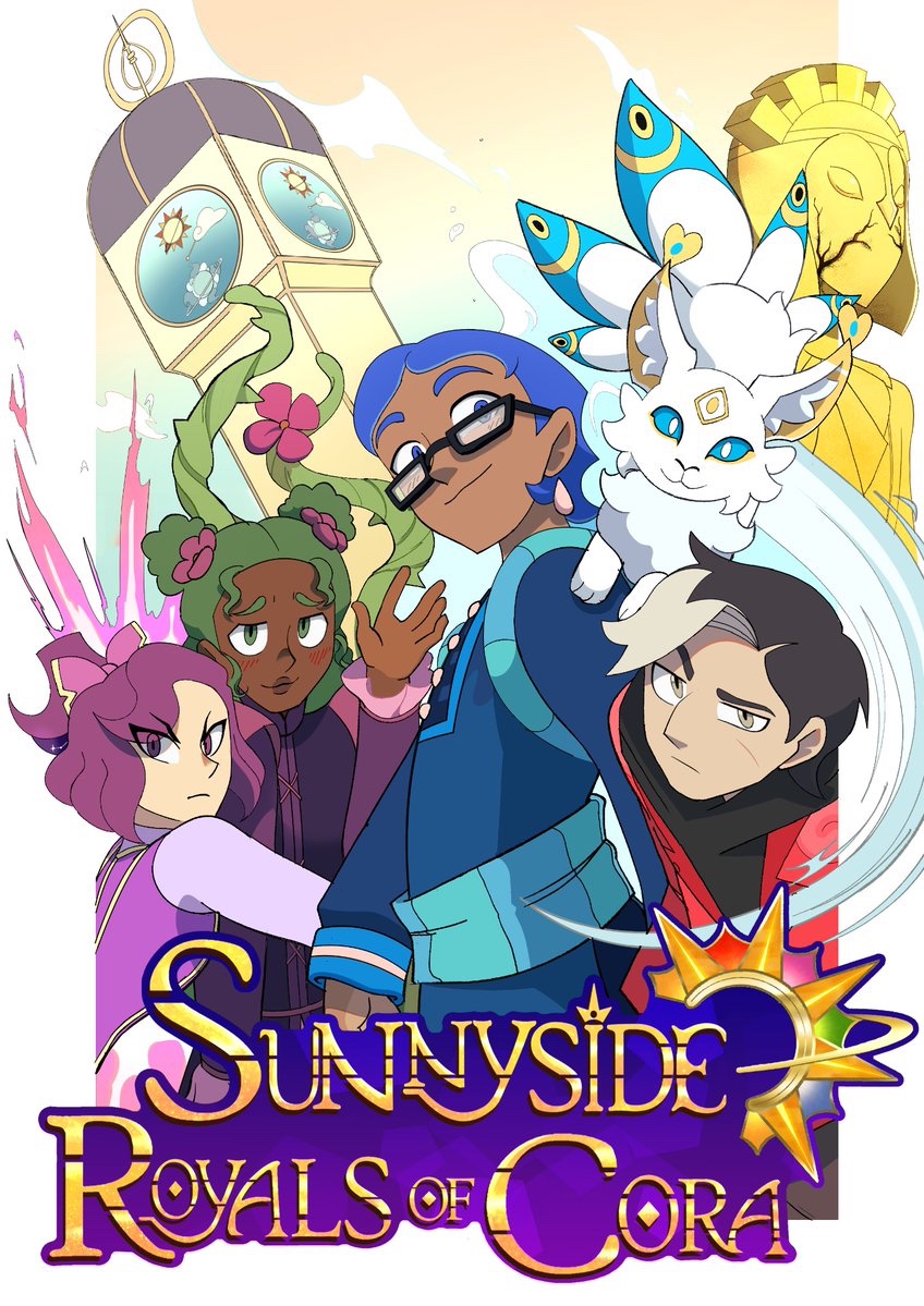 NEW INDIE PILOT ALERT!  

Sent away from their kingdoms, four magical heirs embark on a mission to prove their worthiness and defeat the insidious threat of "Maliforge" that threatens to corrupt the cores beneath.  

Are you ready, Your Highness? 👑 #supportindieanimation