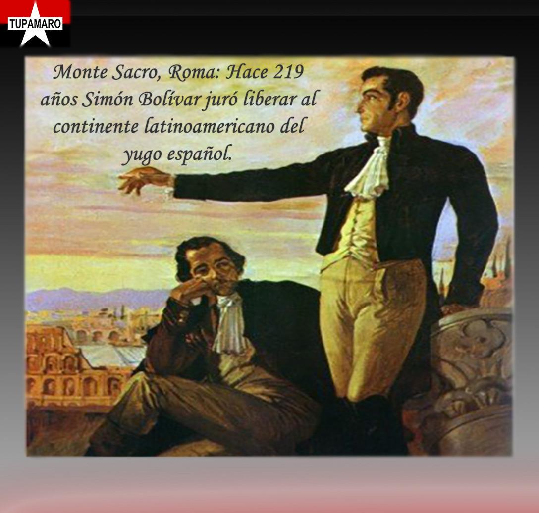 🔴⚫️ Cada esfuerzo de El Libertador por convertirnos en una nación libre, no ha quedado ni quedará en vano. Somos los herederos de una Patria Soberana y por tanto los guardianes y defensores de nuestra Independencia.
¡Somos libres de cualquier opresión!

#TupamaroEjemploDeLucha