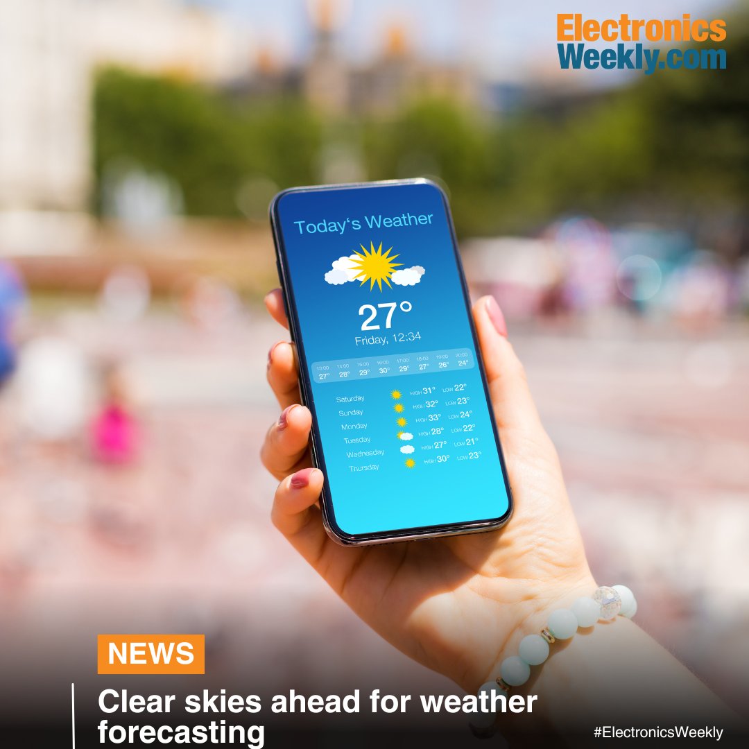 ElectronicsNews's tweet image. Airbus microwave radiometers aim to improve weather forecasts. These will be used on a NASA/JAXA international climate satellite mission. 

To find out more click the link below

ow.ly/s31P50SUIhR

#ew #electronicsweekly #Airbus #satellites