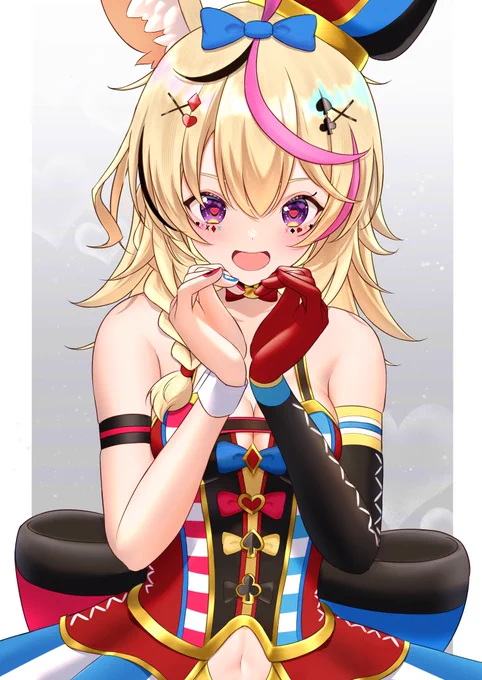 おまるん!4周年おめでとうー!!!#絵まる #尾丸ポルカ4周年 