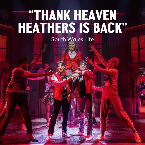 theCentre's tweet photo. Cardiff, it’s here!

Heathers The Musical has landed and it's getting glowing reviews!  Don’t miss the West End smash hit – catch it before it’s gone on 17 August! 

https://t.co/NNtwTqSHwV https://t.co/uaMixJtIjj