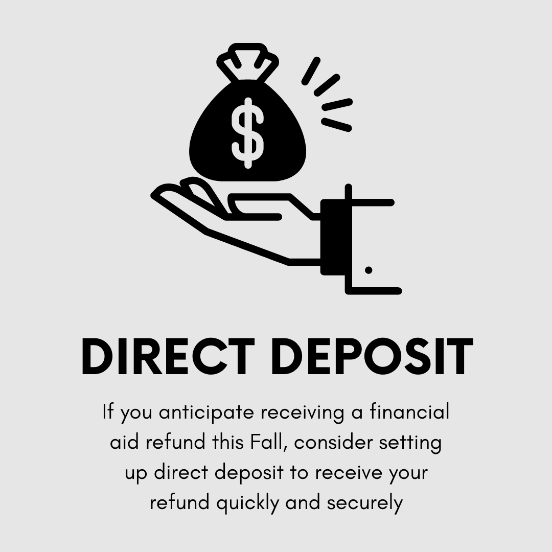 SamfordOneStop's tweet image. Log into your Financial Portal (Samford portal &amp;gt; One Stop &amp;gt; Financial Portal) and click the Refunds tab. Enter your bank account information and you’re all set!
Students who don’t set up direct deposit will receive a check mailed to their permanent mailing address.