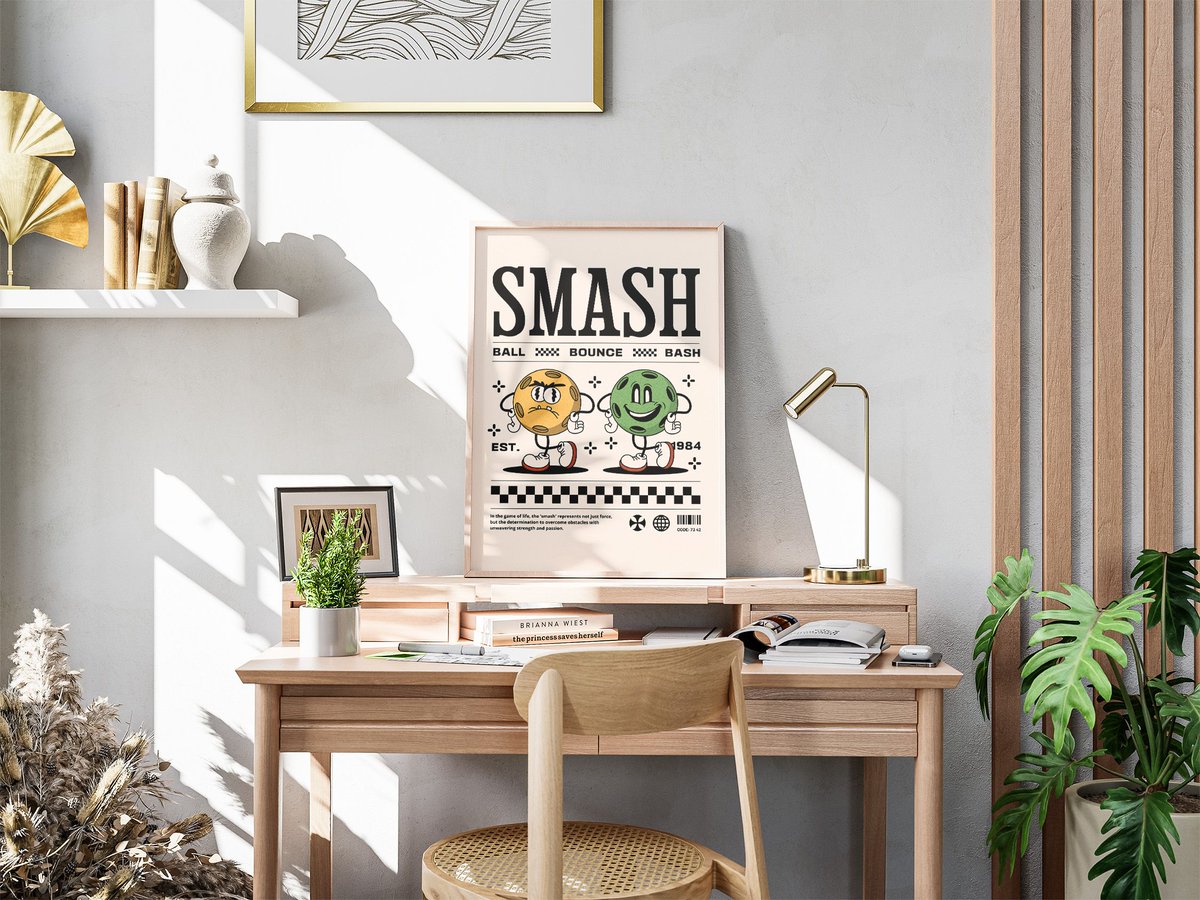 Tuscansun42's tweet photo. https://t.co/Qy2Hv6soP0 

Retro SMASH is Here!

Looking to boost your wall game? Our "SMASH" poster is the perfect choice! 🎯🖼️ Turn any room into an inspiration zone. Get yours today!

#RetroArt #WallDecor #HomeStyle #VintageVibes #PosterDesign #1980sStyle #ArtPrints https://t.co/nv6fPEpcgU