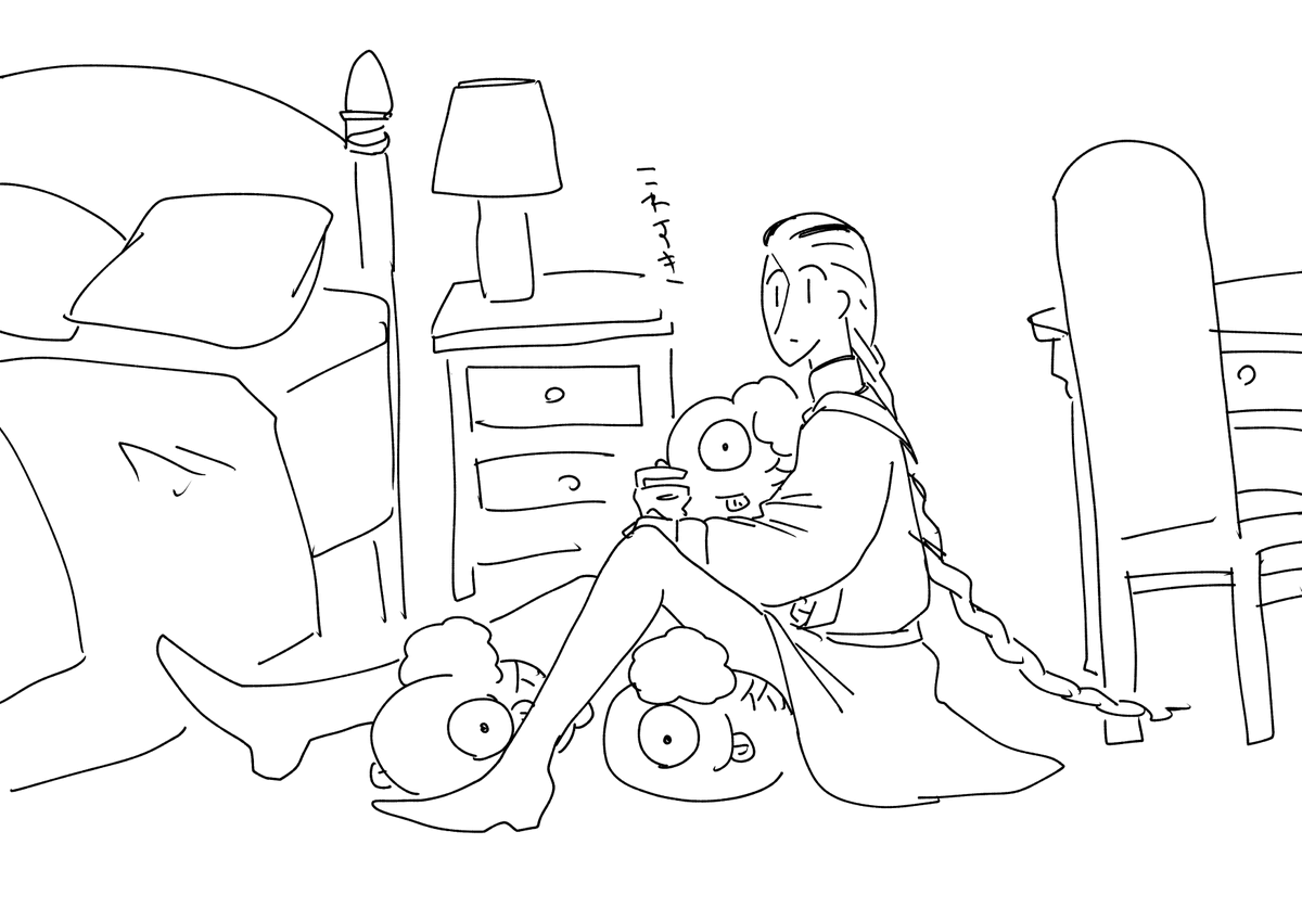 割とケープ感高めで描いてるかもしれん 