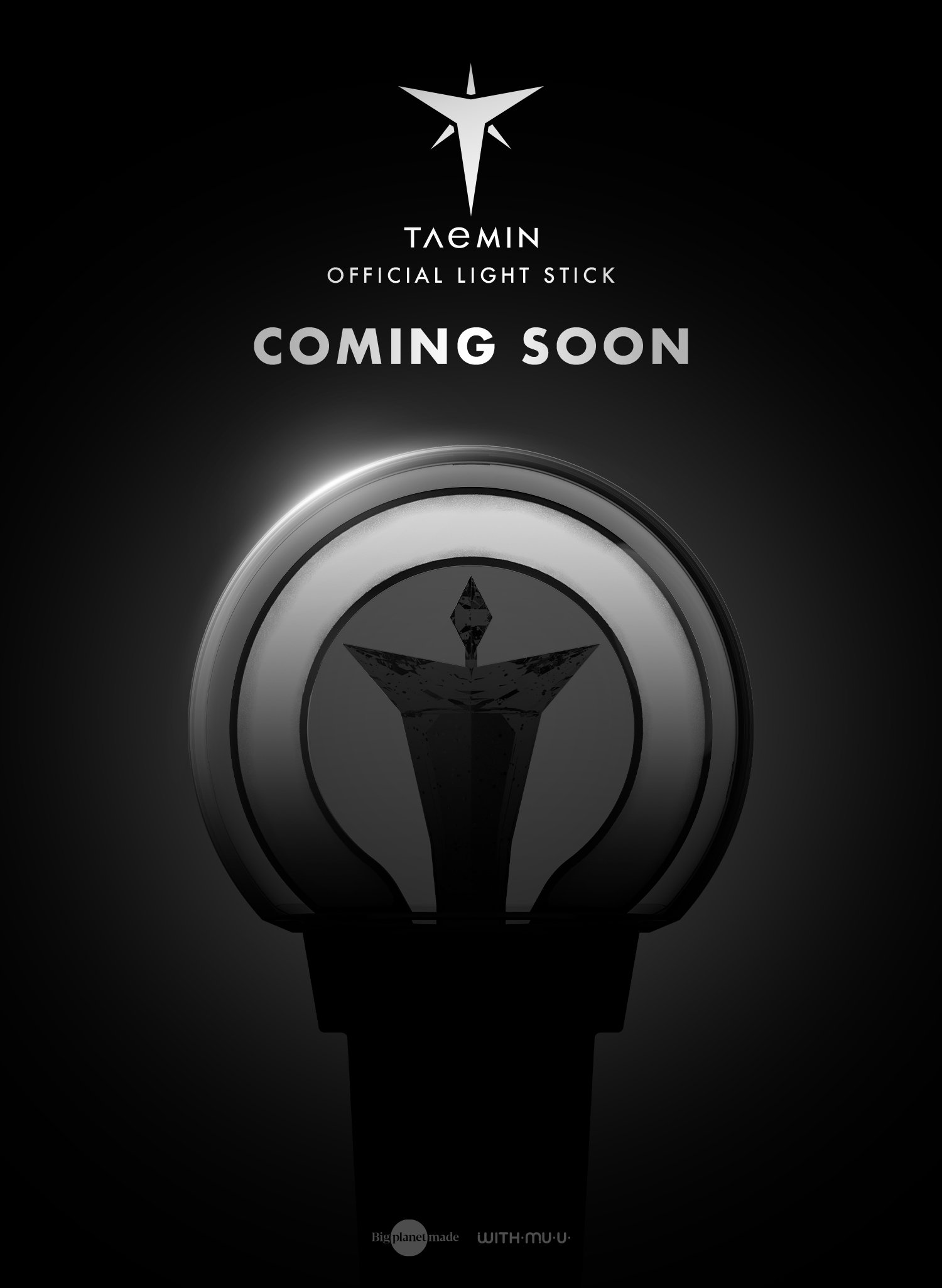 SHINee - SHINee テミン ソウルコンEphemeral Gaze 公式 ペンライト TAEMIN - SHINee TAEMIN 2024 Lightstick Fanlight World Tour