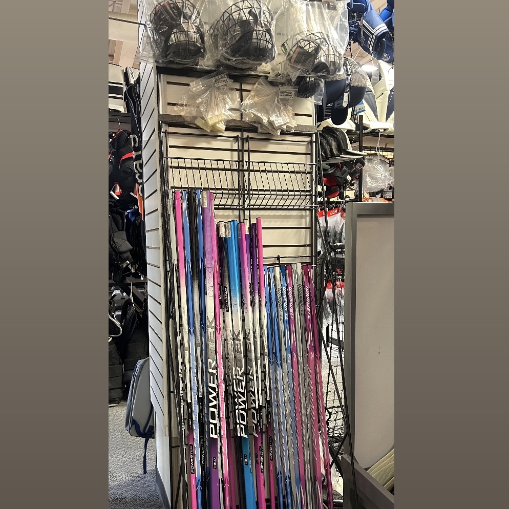 Calling all ringette players! We have sticks, end caps, and face cages available now. #PlayItAgainSports #Milton #Ringette