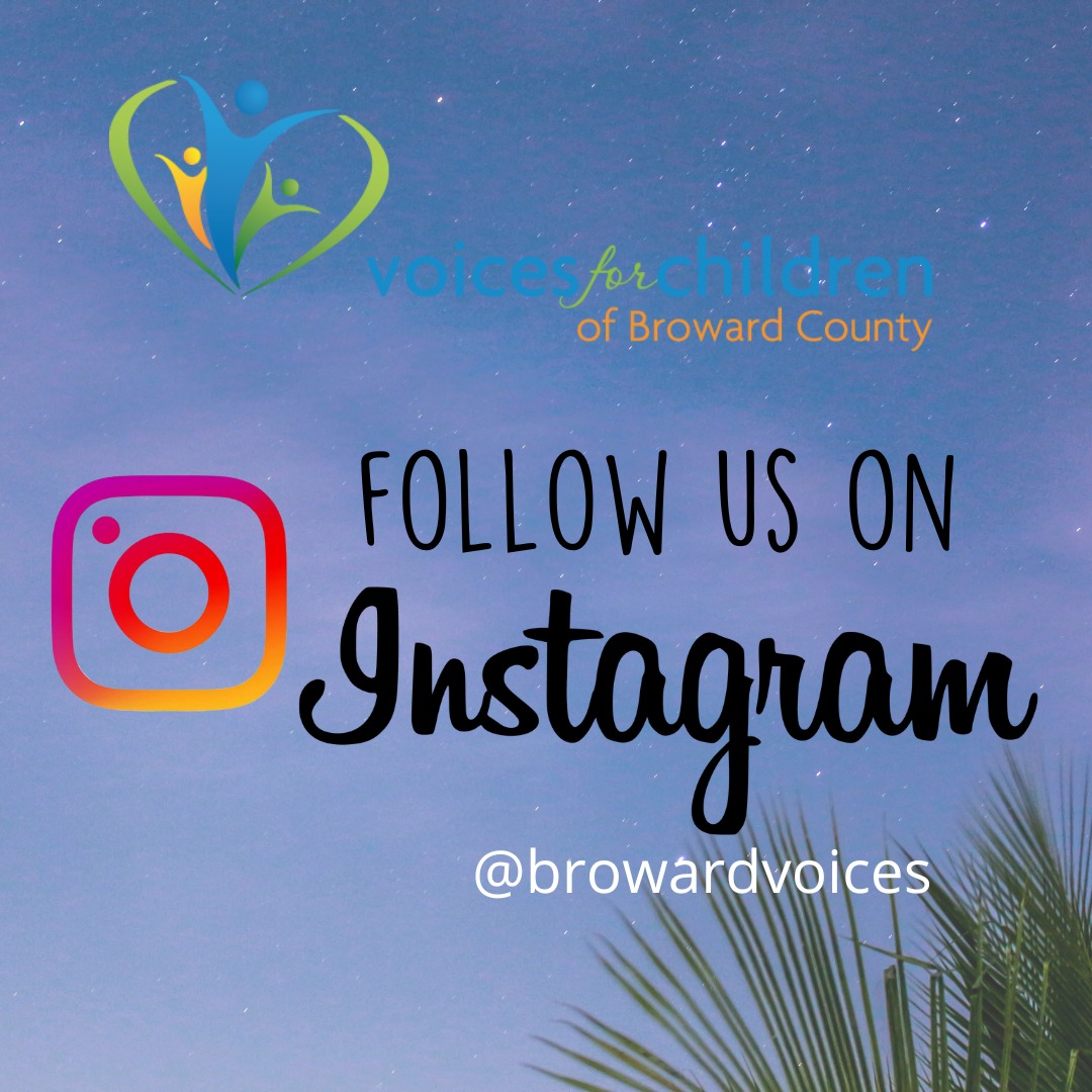 Are you on Instagram?! We are too! ✨
Click on the link: instagram.com/browardvoices/ to like 👍 and follow us today! ➡️

#vociesbroward #fostercare #follow #socialmedia #stayconnected #followus