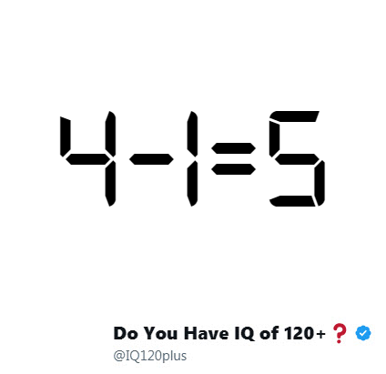 Do You Have IQ of 120+❓ tweet media