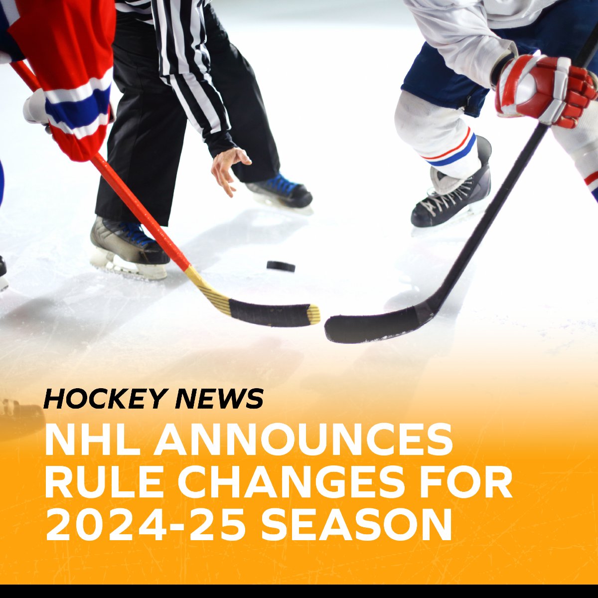 Tydan_Blades's tweet photo. New rules on the ice! 🚨 The NHL has some changes coming and you'll want to check these out. 👀 

Head to this link to see what’s new and let us know what you think! https://t.co/DjMEDdXdlt https://t.co/nV0Pu0nDiT