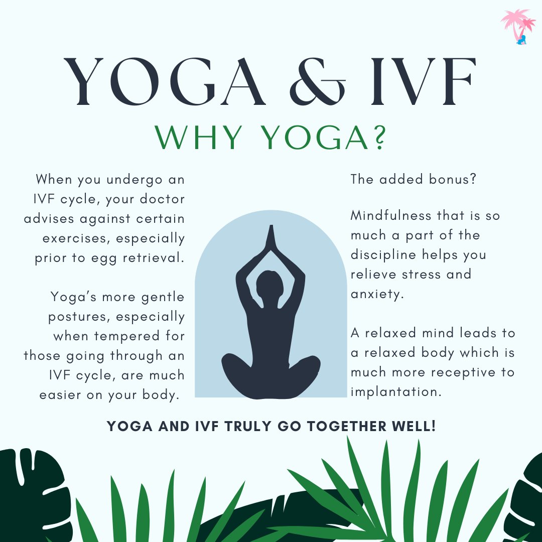 laivfclinic's tweet photo. 🧘‍♀️ Continuing our focus on yoga and IVF—did you know yoga can actually improve IVF outcomes? It's more than just stretching; yoga helps manage stress, lower blood pressure, and strengthen your mind-body connection. Dive into the details on our blog!

#LAIVF #YogaForFertility https://t.co/xXGkpsQynh