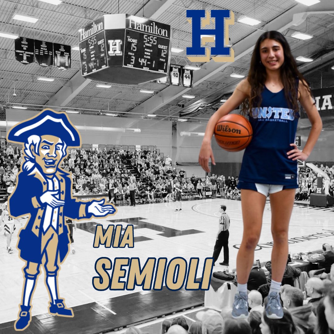 Couldn’t be more excited to announce my commitment to the admissions process at Hamilton College. Thank you to all my teammates and coaches that have supported me along the way. Go Continentals 💙💛