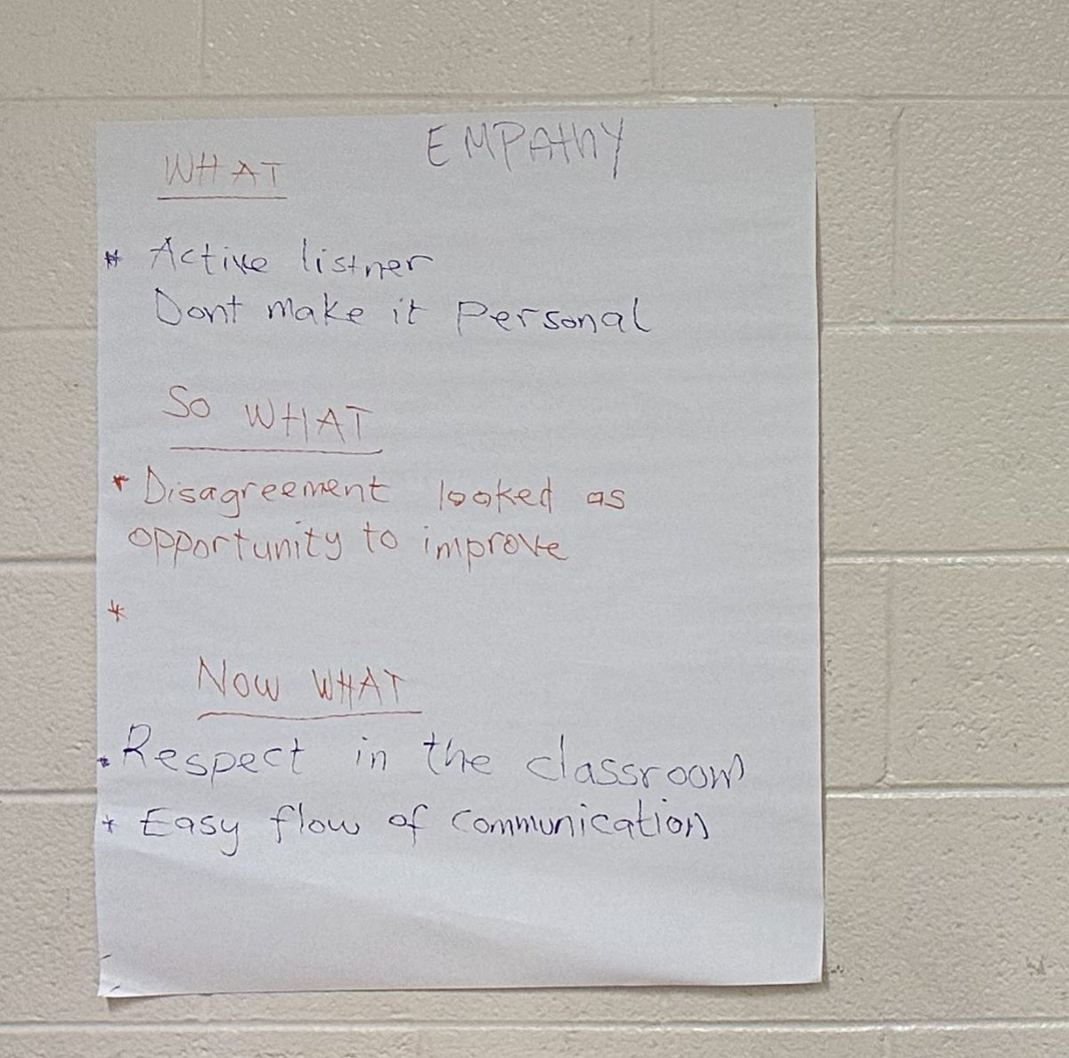 Charleshall83's tweet photo. High School Math teachers broke down the NC Portrait of a Graduate competencies. They have a heart for our students and understand what they need to do to help them succeed. #CCS612Math #WeAreCCS https://t.co/z5kaWla6jQ