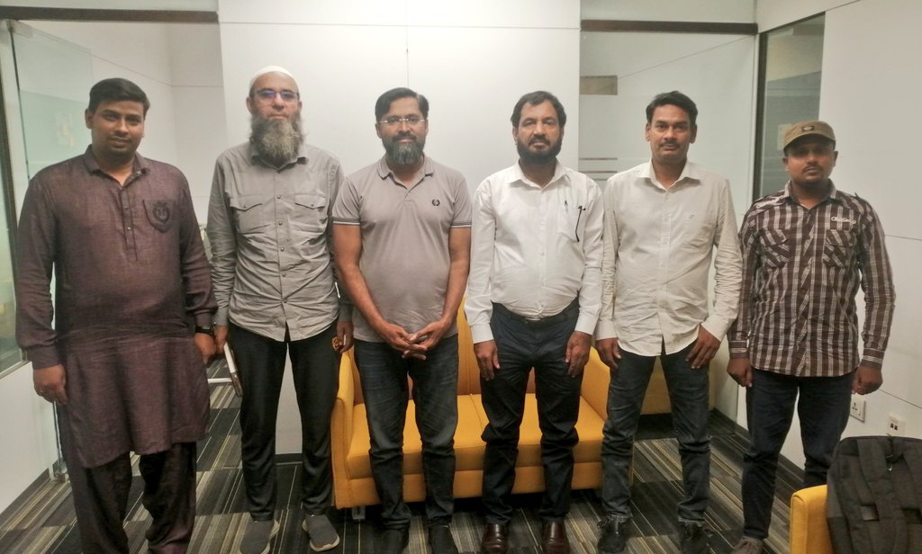 Had a productive meeting with Sirajuddin from Technical Training and Resource Center (#TTRC) on #ClimateResilience pilot study for Orangi. <a href="/KarachiUrbanLab/">Karachi Urban Lab</a> will train community on GIS &amp; mapping &amp; collect #ClimateData to build a GIS database for marginalized communities. 1/2
