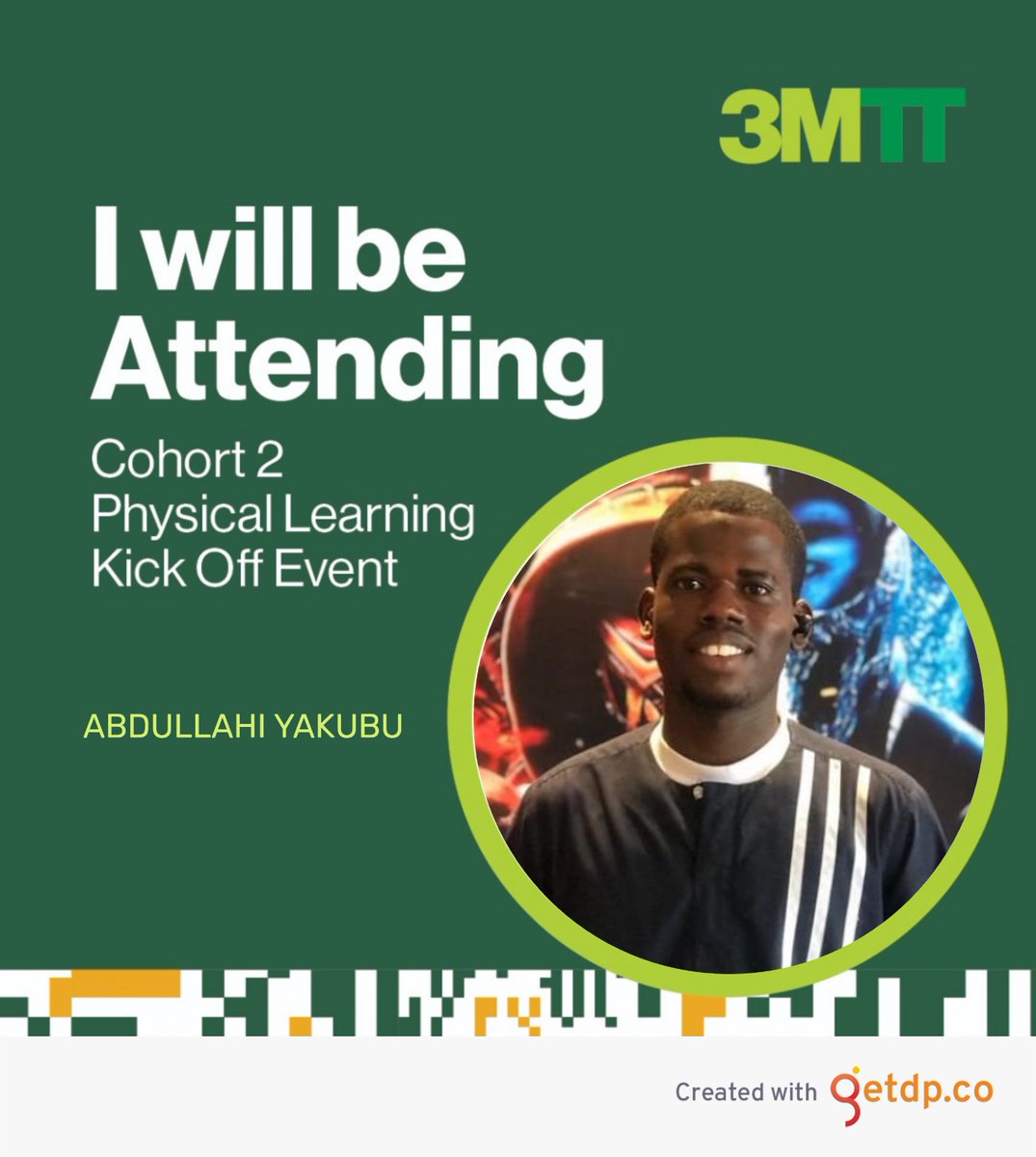 Ab_Dolar1's tweet photo. It's high time to boost that skill. I am so excited for this opportunity, can't wait to kick off this new chapter with 3MTT
#My3MTT #3MTTWeeklyReflection https://t.co/3VzOHn5CN9