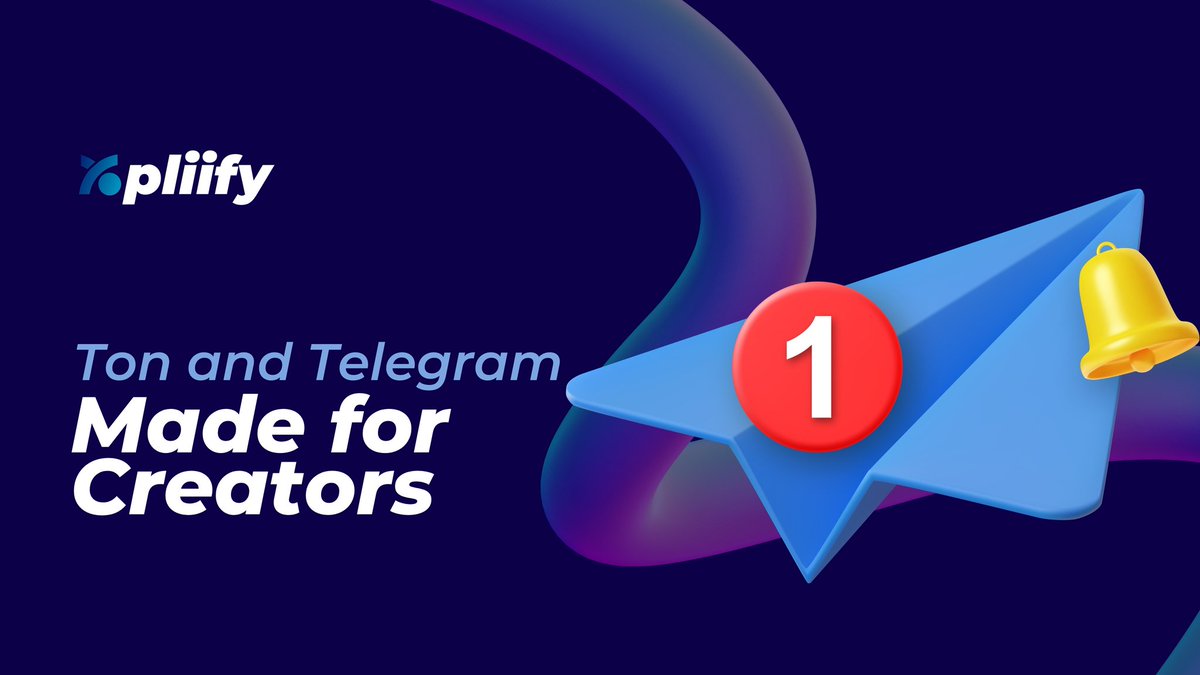 xpliify's tweet photo. 𝗧𝗼𝗻 𝗮𝗻𝗱 𝗧𝗲𝗹𝗲𝗴𝗿𝗮𝗺: 𝗠𝗮𝗱𝗲 𝗳𝗼𝗿 𝗰𝗿𝗲𝗮𝘁𝗼𝗿𝘀🚀
Telegram has changed the game for content creators using the power of TON. 

Here's why the platform is quickly growing into a hub for creators . 🧵👇
1/8 https://t.co/CnBpavTwej