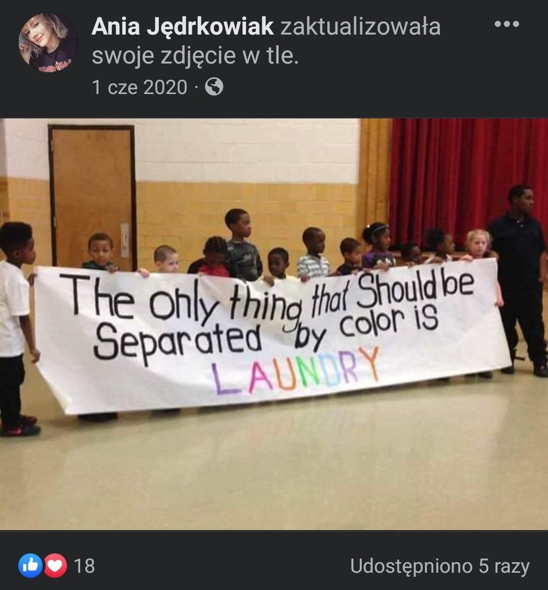 UltraDane's tweet photo. A Polish woman's FB post right before she was stabbed to death by an African in a London alley. https://t.co/ZjooOPBR81