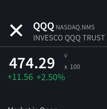 $SPY $QQQ

So who’s taking me to the dance? 🕺🍌