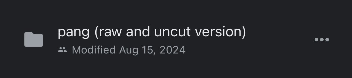 “Pure Art, No Gimmicks” the album. (raw version) 

Physical Double Disc (studio/raw) version otw.  

??/??/20??