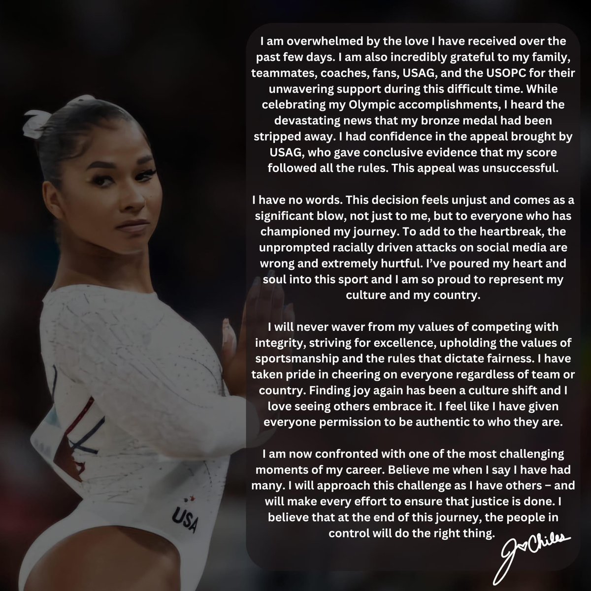 ArielAnne10's tweet photo. jordan doesn’t deserve any of this 😣 @gymnastics accountability yesterday?! you created all of this https://t.co/tir8sYJq3G