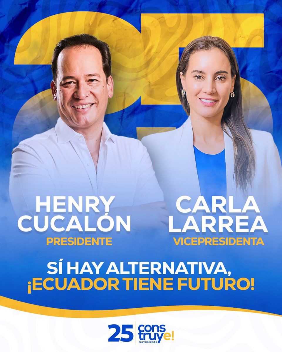 henrycucalon's tweet photo. El mejor equipo, ¡al servicio del Ecuador!
#SíHayAlternativa https://t.co/RHwTwY0eqS