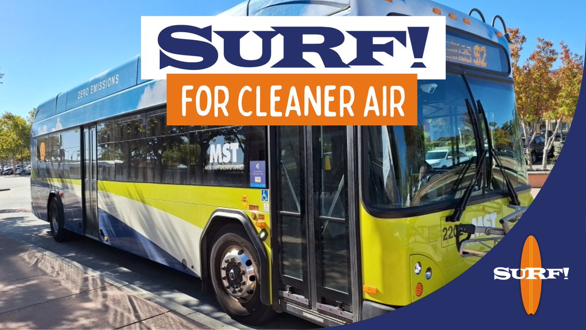 MST - Monterey-Salinas Transit (@mst_bus) on Twitter photo SURF! protects California’s beautiful coastline through significant greenhouse gas reductions and cleaner air! Less traffic + zero-emission buses = a healthier community + planet!
<a href="/TheCACoast/">The California Coast</a>: Let's fight climate change together! Yes on SURF! SURF! protects California’s beautiful coastline through significant greenhouse gas reductions and cleaner air! Less traffic + zero-emission buses = a healthier community + planet!
<a href="/TheCACoast/">The California Coast</a>: Let's fight climate change together! Yes on SURF!