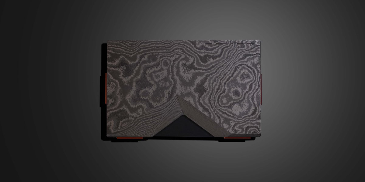 bejetiwallets's tweet photo. 🔱 Introducing: Bejeti CABIRI 🔱
With 150+ layers of steel alloys &amp; pure nickel, the CABIRI wallet is a unique masterpiece. #Forged in the #USA by Baker Forge &amp; Tool in an ultra-small batch, it's a symbol of human achievement &amp; artistry. Carry the legacy of ancient masters. https://t.co/XizUL5Sbm4