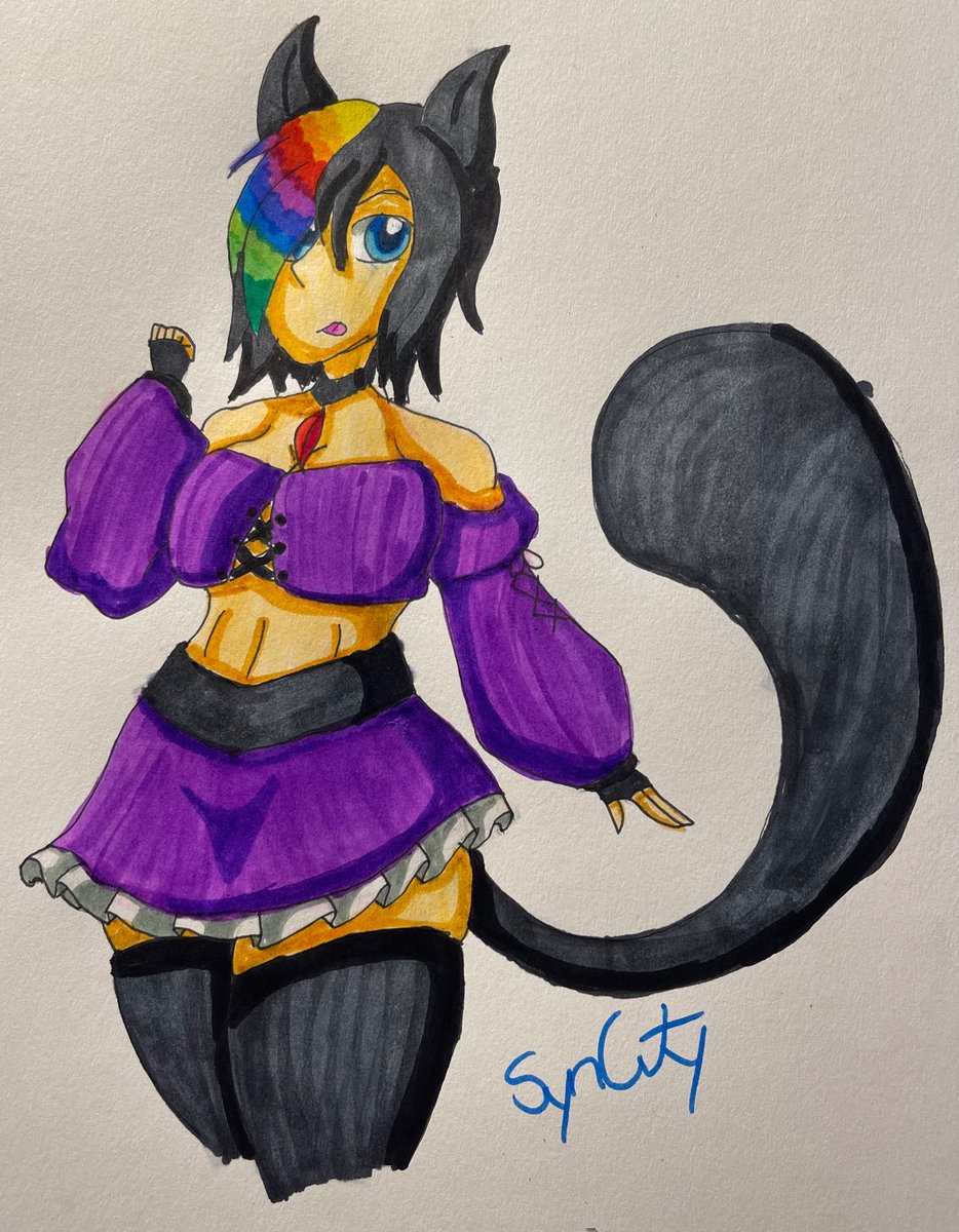SynCity94's tweet photo. #Rivelart #drawyourocinthis #DYOIT
My oc for My Hero Academia Synshi Karafuru pro hero https://t.co/VUf19pWUJG