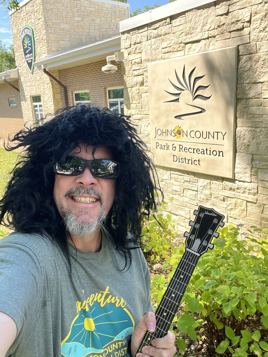 We know how to have fun at JCPRD! Have a rockin’ good time in our parks! Adventure Awaits! #CityHallSelfie Day!