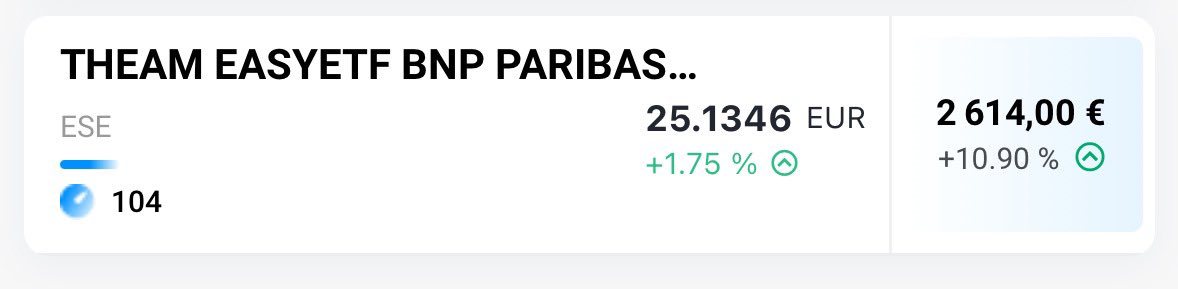 Lenninv69's tweet photo. @aurelieninvest Salut
J’ai ouvert PEA, j’ai fait une erreur de débutant, j’ai acheté du msci world et du s&amp;p 500, (trop similaires)
Je me demandais si la solution était de vendre un des deux pour racheter dans l’autre ou de continuer à investir sur un seul des deux, en laissant l’autre?
Merci https://t.co/k4njOJZD6C