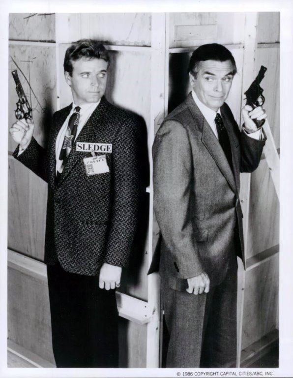 Consummate game show host extraordinaire and entertainer Peter Marshall had a winning streak that lasted 98 years.  Marshall was a good guy, so I was delighted when he accepted my offer to portray a bad guy on “Sledge Hammer!”  The character was a villainous game show host