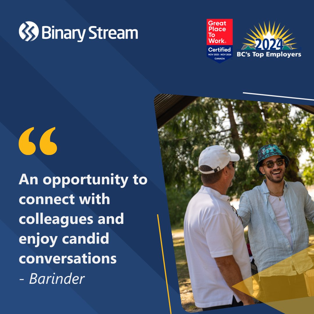 BinaryStream's tweet image. ☕ Feedback has been positive from our Coffee Buddies Program and employees are appreciating the opportunity to connect with each other. Here’s to more inspiring conversations and a stronger, connected team! 🙌