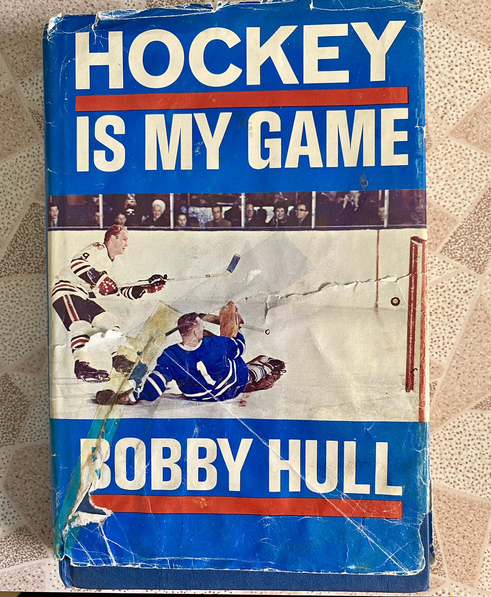 victoriacougars's tweet image. Latest find at the #FreeLittleLibrary 

Hockey is My Game (1967)
Bobby Hull