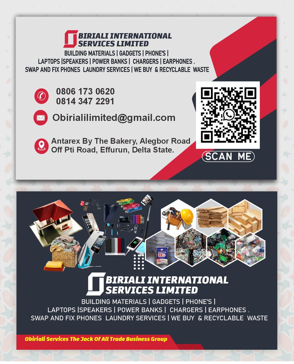 IsimailaO's tweet photo. Let us create a Business Card for you, something unique with details of your services.
#bussinesscard #complimentary #complimentarycards #graphicdesign #graphicdesigner #istech #istechnology https://t.co/lMOgrBIh2r