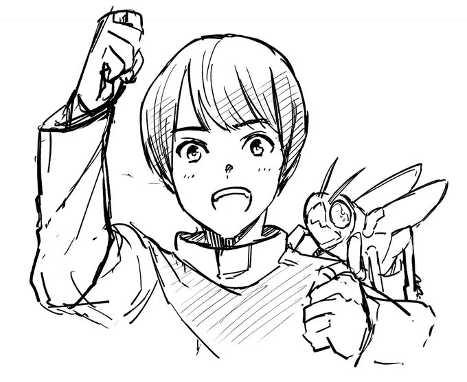 眼力再現しようとするとめちゃくちゃ目をかっぴらいてるみたいになってしまって似せるのがむずいな宝太郎 