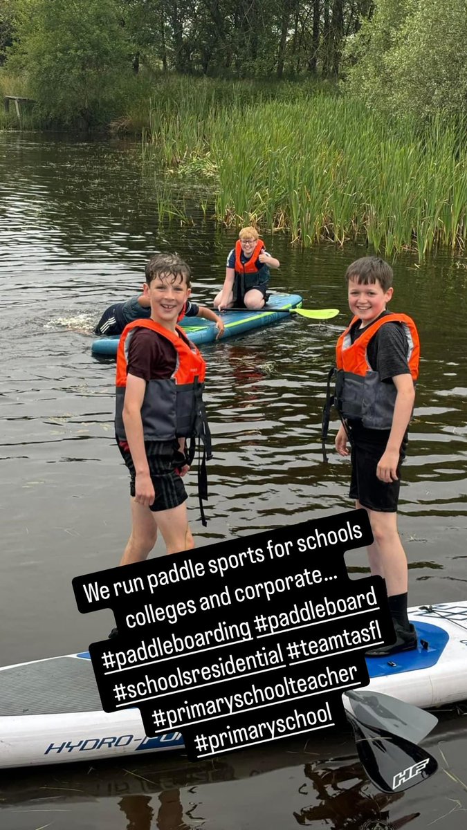 TAS4L's tweet photo. We run paddle sports for schools colleges and corporate… #paddleboarding #paddleboard #schoolsresidential #teamtasfl #primaryschoolteacher #primaryschool https://t.co/v1aynfwlyS