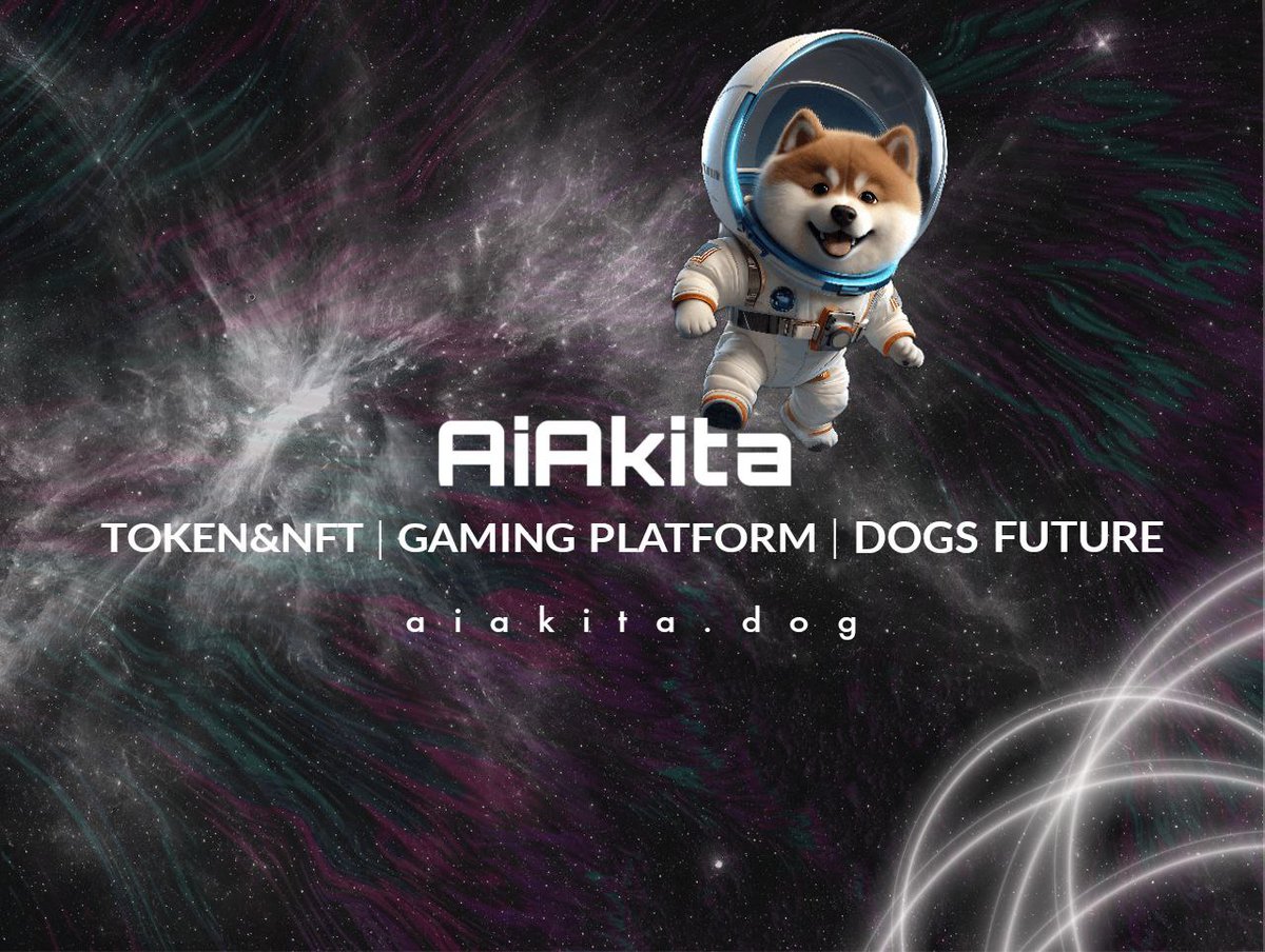 mrmohamadee's tweet photo. @BitMartExchange @fatguy_2024 |￣￣￣￣￣￣￣￣￣￣￣￣￣￣|
|       Aiakita to the moon :)LFG    |
|                           @AiAkita_Dog ✌️  
|＿＿＿＿＿＿＿＿＿＿＿＿＿＿|
                 (\__/) ||
                  (•ㅅ•) ||
                 / 　 づ https://t.co/smfcUpx28Z